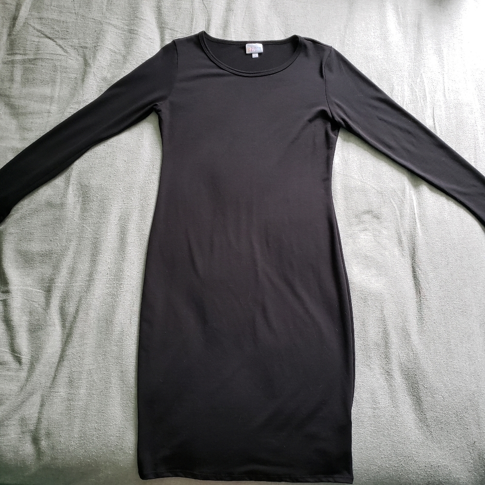 Black pencil dress